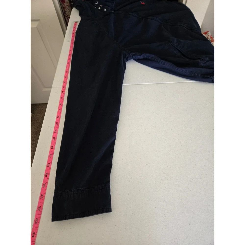 Polo Ralph Lauren Mens XXL Navy Blue Hooded Full Zip Jacket Pony Logo Cotton